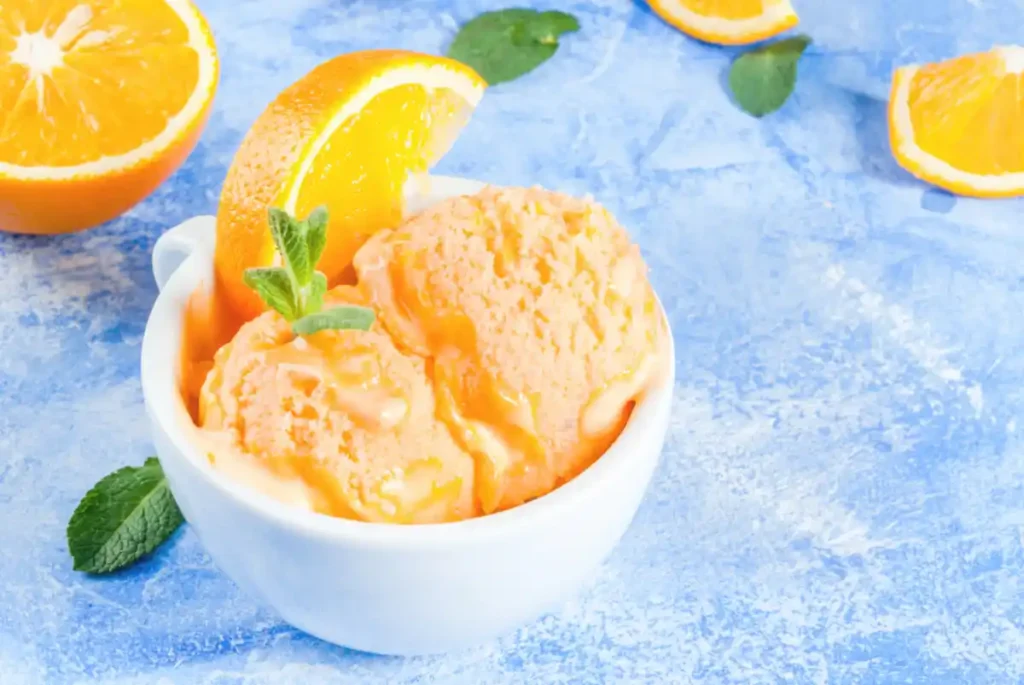 sorbet oranges