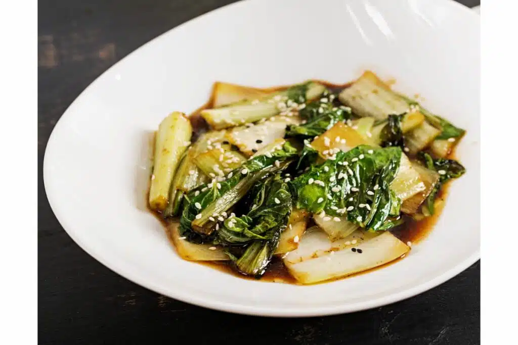 Bok choy au Cookeo