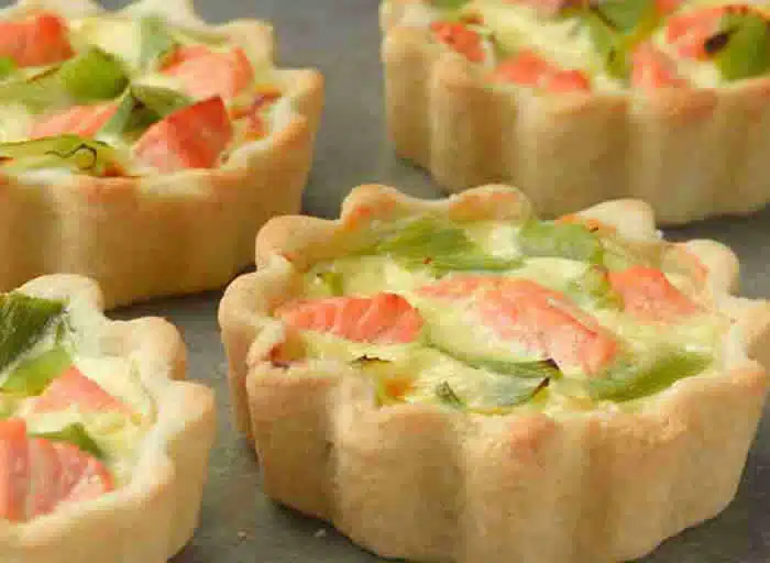quiche aux poireaux saumon fume thermomix