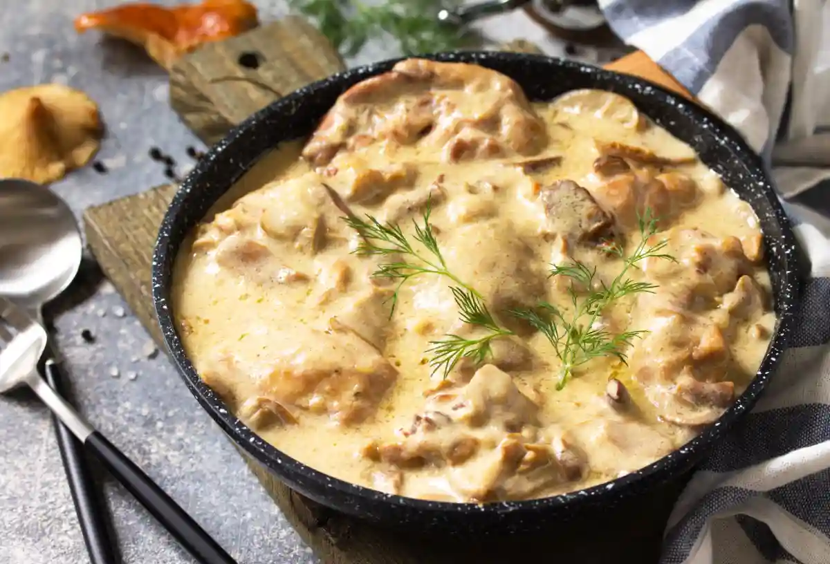 filet de poulet sauce Boursin Cookeo
