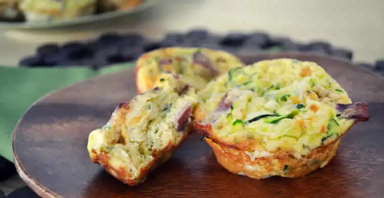 Muffins aux courgettes et bacon au thermomix