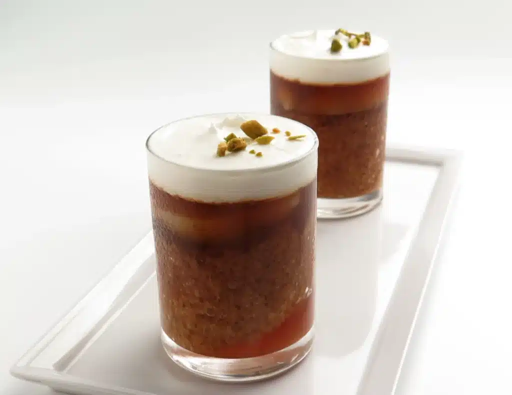 Verrines au chocolat et caramel au thermomix