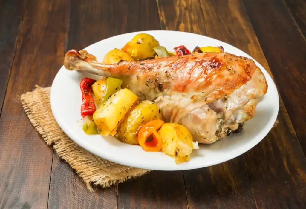 cuisse de dinde aux légumes Cookeo