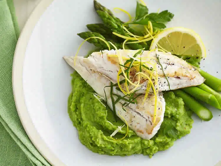 Filets de cabillaud à la sauce verte avec thermomix