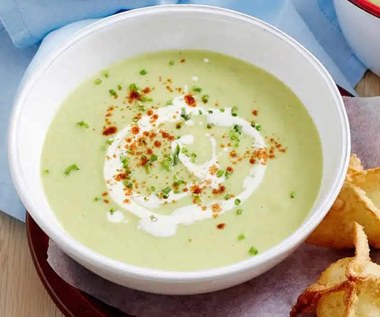 Soupe de courgette au fromage Kiri au cookeo