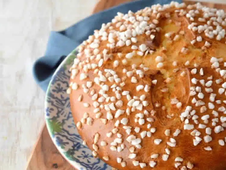 la mouna Brioche de Paques au thermomix