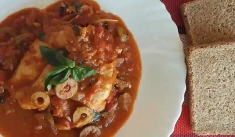 Poulet olives vertes et tomates au cookeo
