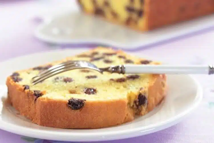 Recette cake aux raisins secs ww
