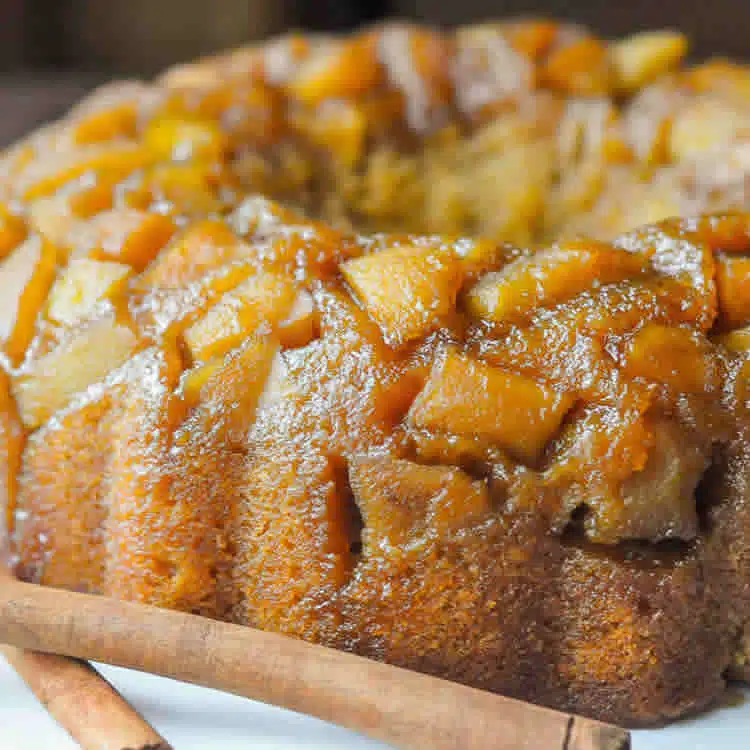 Gâteau caramélisé à l'ananas au thermomix