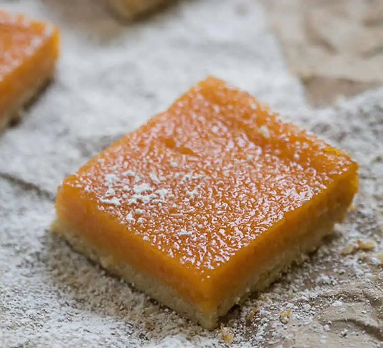 Gâteau barre à la papaye