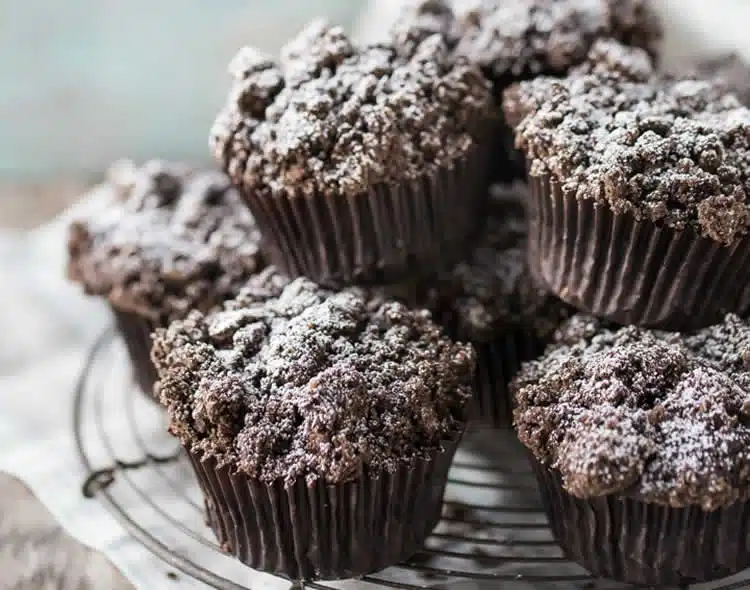Muffins moelleux au chocolat au thermomix
