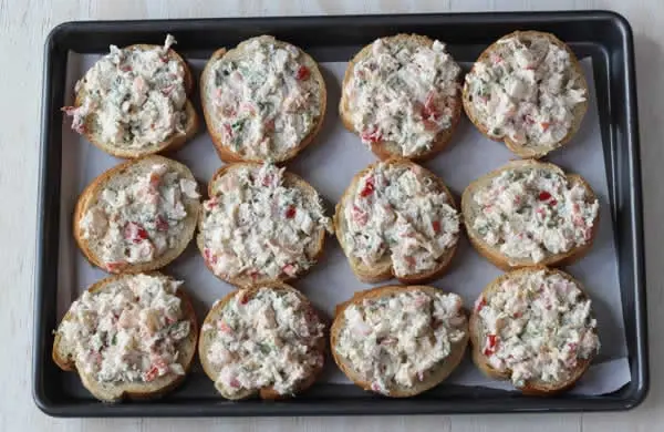 Tartelettes apéritives crabe et crevettes 1