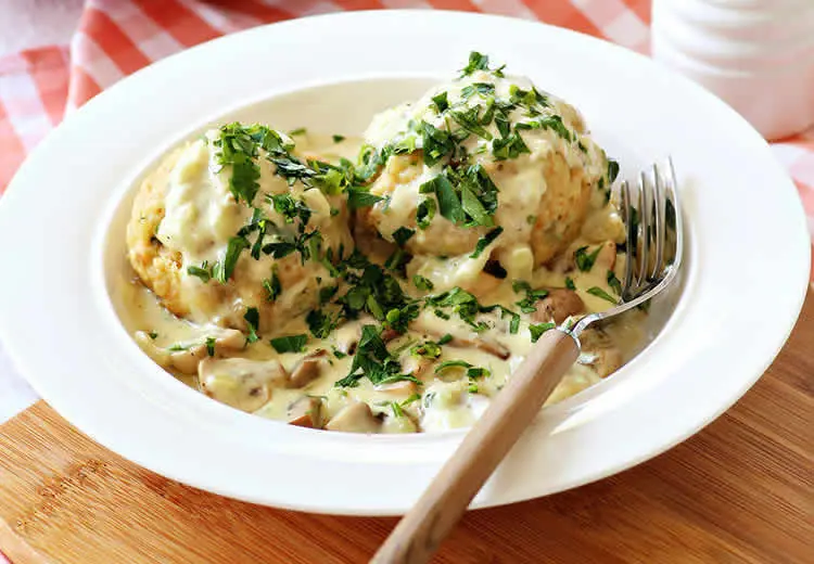 Boulettes de pain à la crème au thermomix