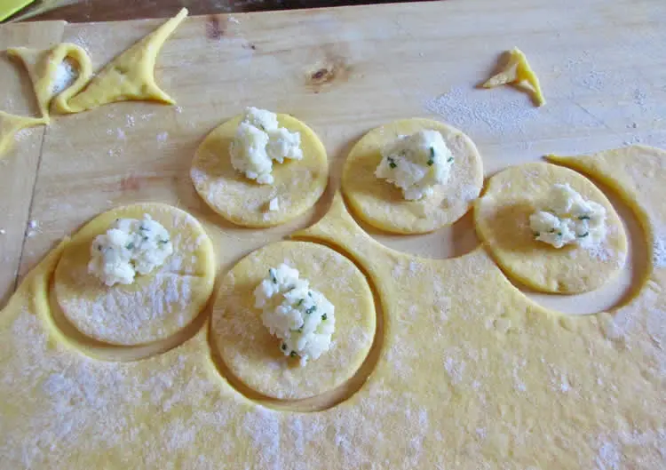 Ravioles pomme de terre et fromage 1