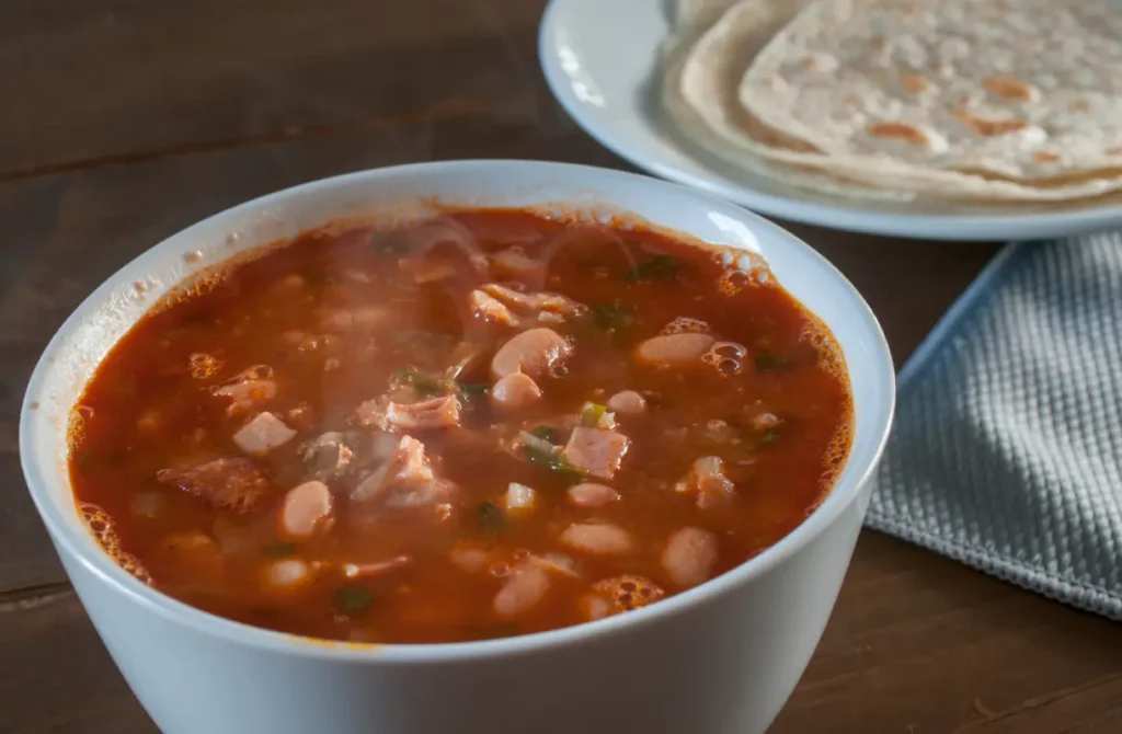 haricots blancs et chorizo au Cookeo