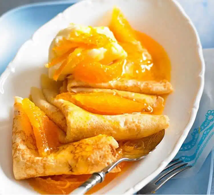 Crêpes à l'orange