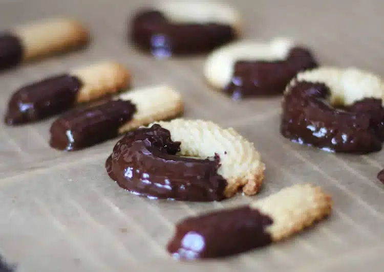 Biscuits nature au chocolat au thermomix
