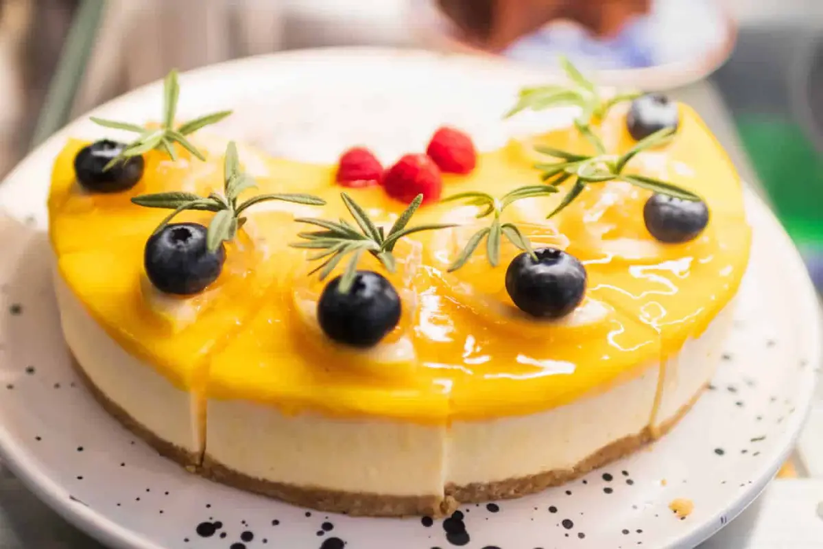 cheesecake aux mangues et mascarpone