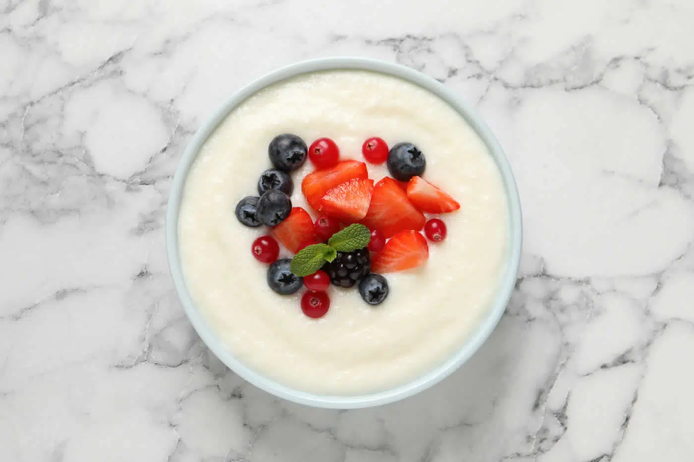 Porridge de semoule minceur au lait