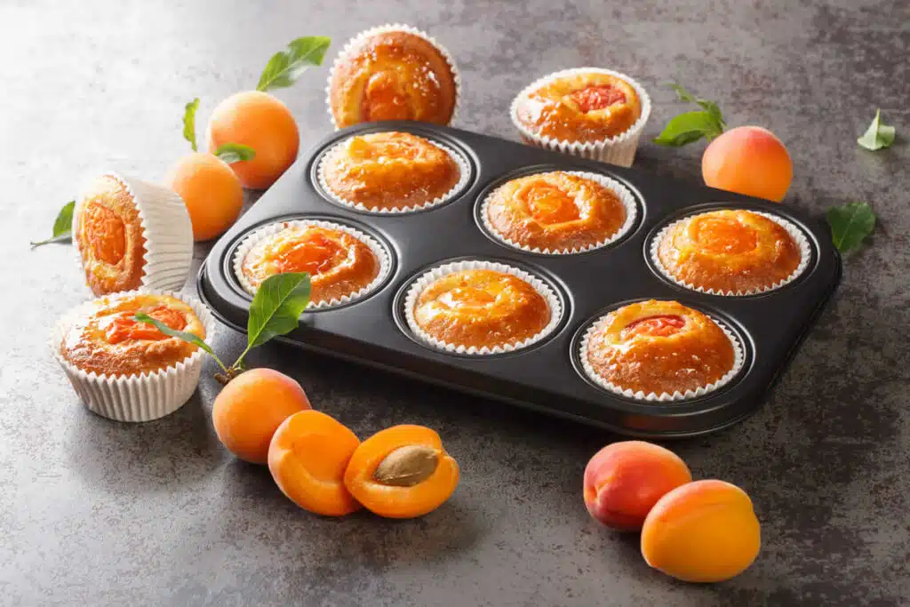 Muffins aux abricots