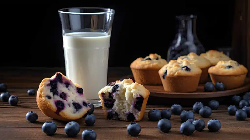 Muffins myrtilles