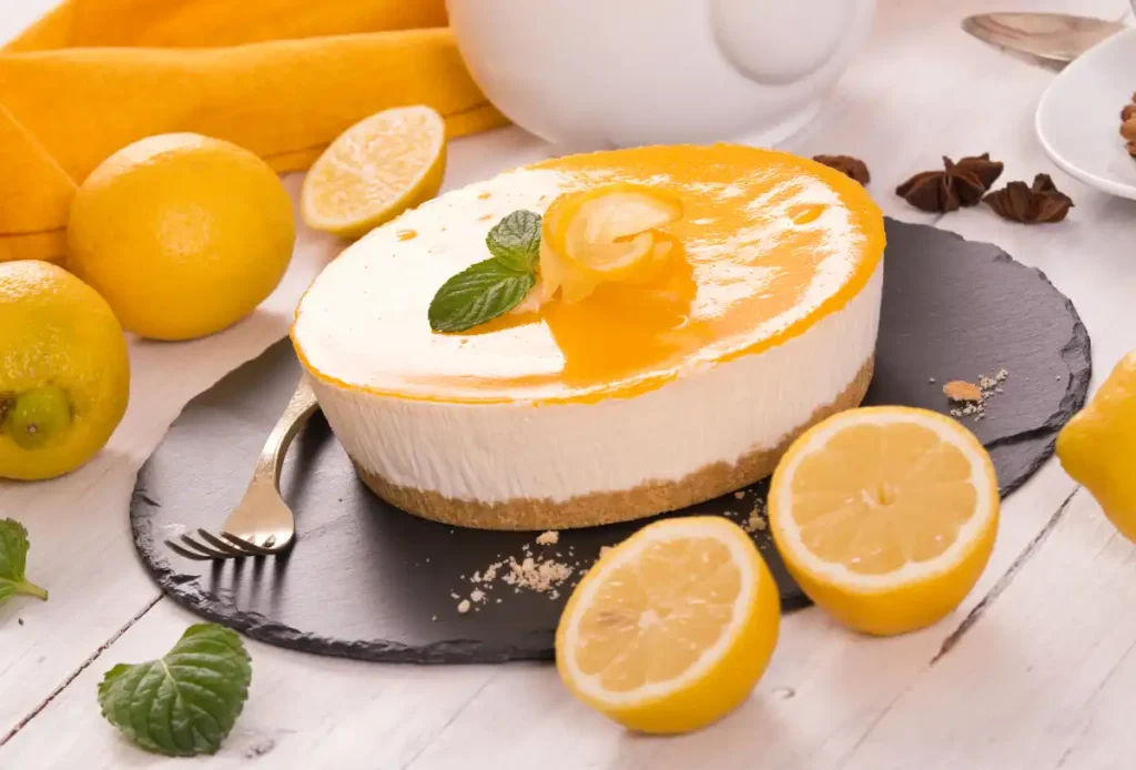 Cheesecake au Citron Sans Cuisson