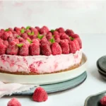 cheesecake aux framboises sans cuisson