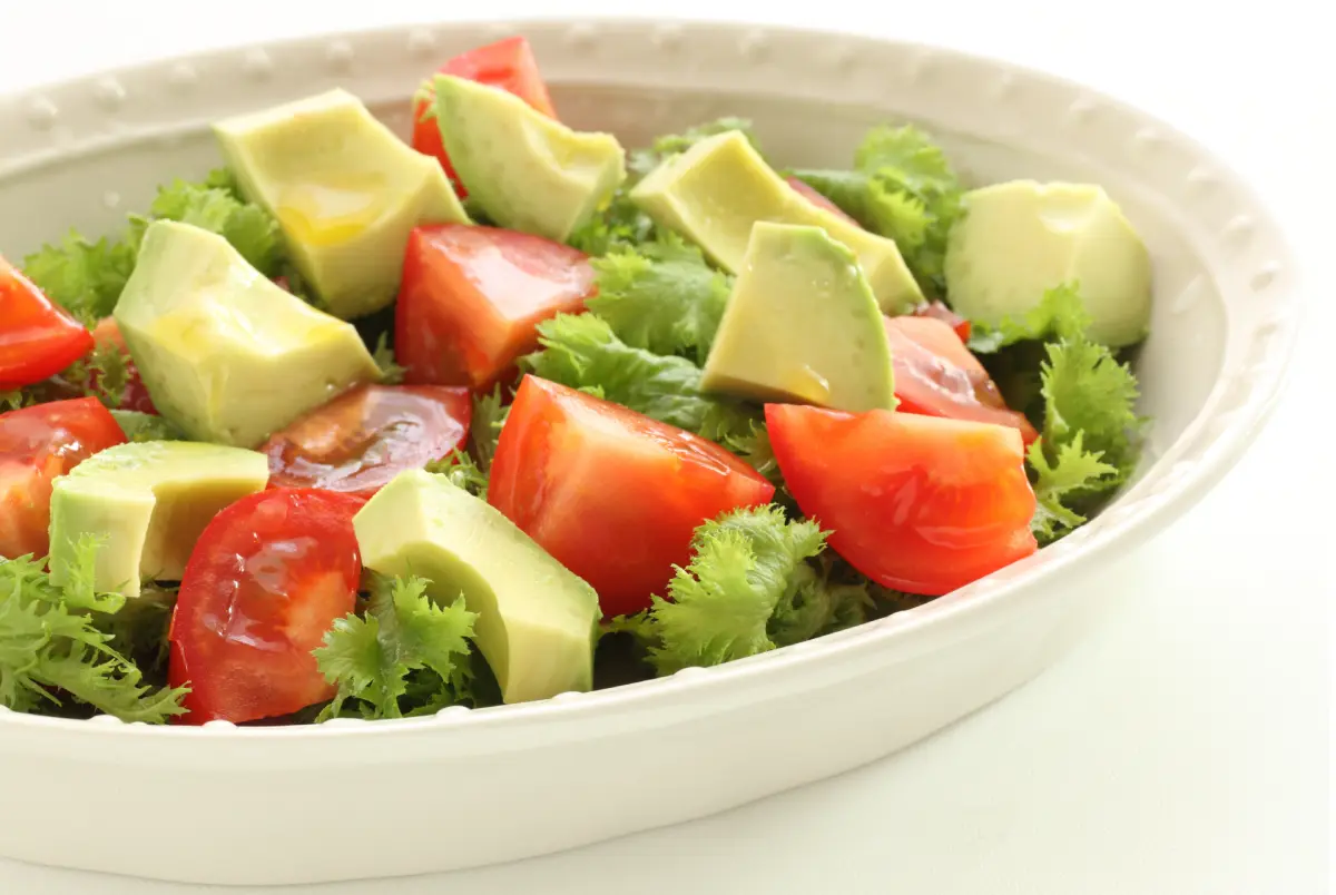 salade avocat-tomate