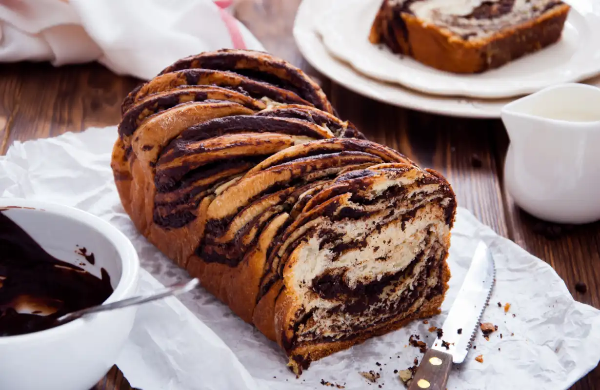 pain babka au chocolat