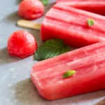 Popsicles à la Pastèque Maison