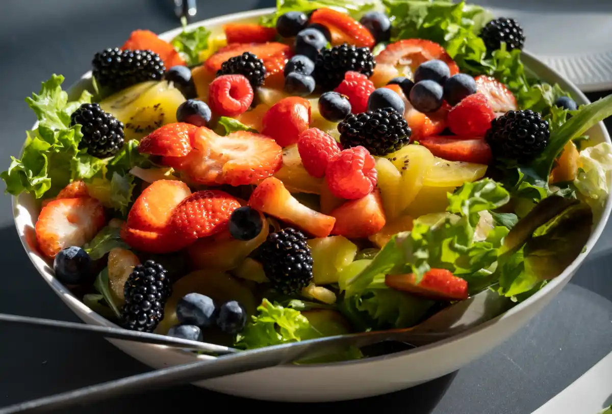 salade de fruits rouges