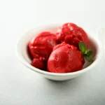 Sorbet Fraise avec Monsieur Cuisine