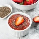 Confiture de Fraises aux Graines de Chia au Thermomix