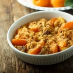 crumble aux abricots