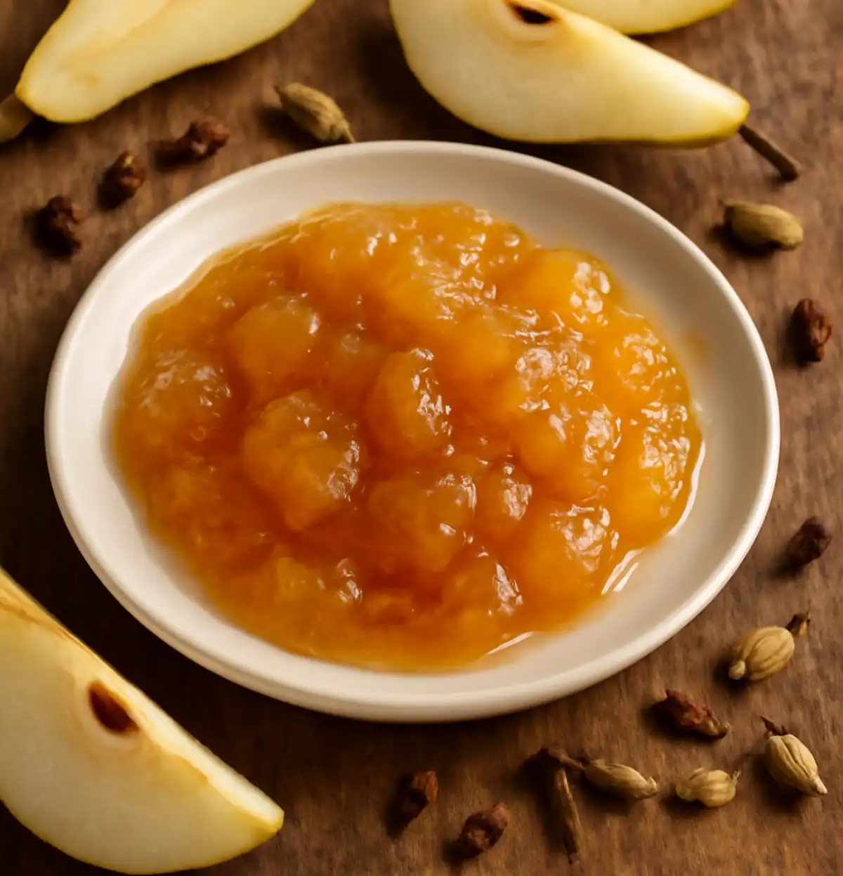 Confiture de poires aux épices